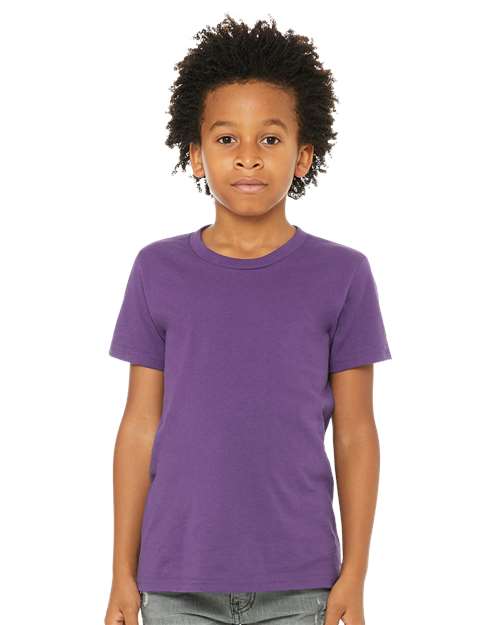 3001Y Youth Jersey Tee - Royal Purple
