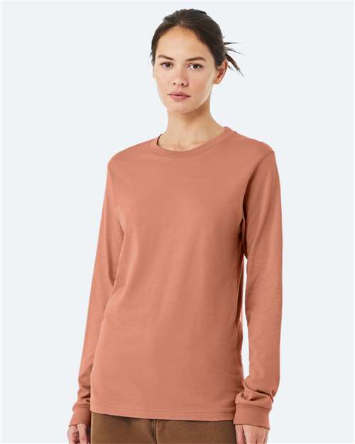 3501 Jersey Long Sleeve Tee - Terracotta
