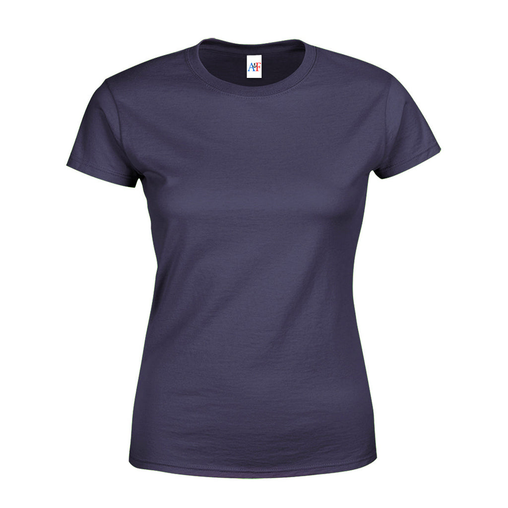 1005 Women's Fit Tee 4.3 Oz - Navy 1 Color - AF APPARELS(USA)