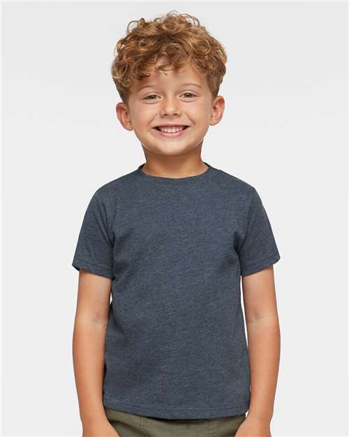 3321 Toddler Fine Jersey Tee - Vintage Denim