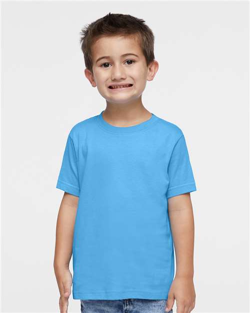 3321 Toddler Fine Jersey Tee - Aqua