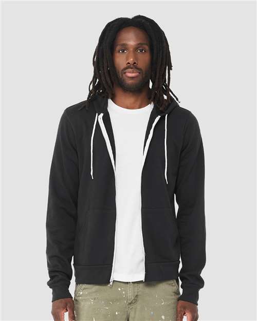 3739 Sponge Fleece Full-Zip Hoodie - Vintage Black