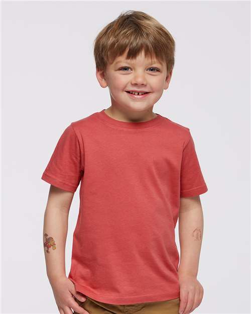 3321 Toddler Fine Jersey Tee - Passionfruit