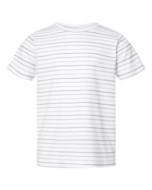 3321 Toddler Fine Jersey Tee - Shadow Stripe