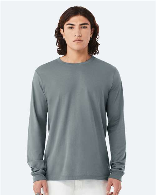 3501 Jersey Long Sleeve Tee - Blue Storm