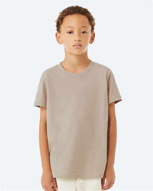 3001Y Youth Jersey Tee - Tan