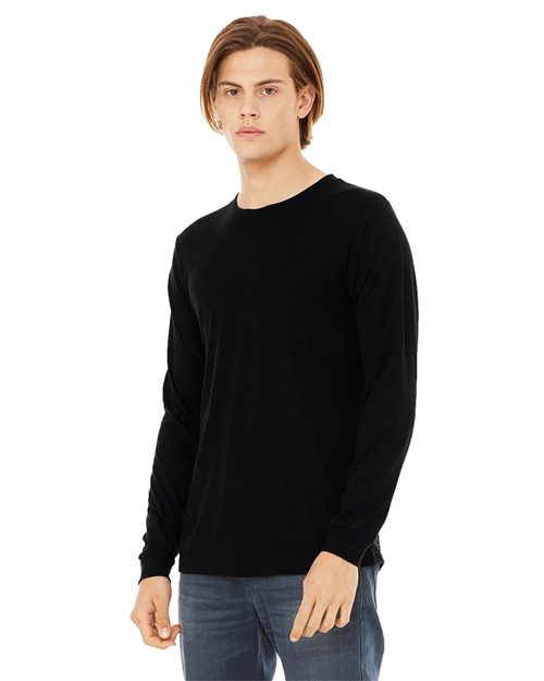 3501 Jersey Long Sleeve Tee - Ash