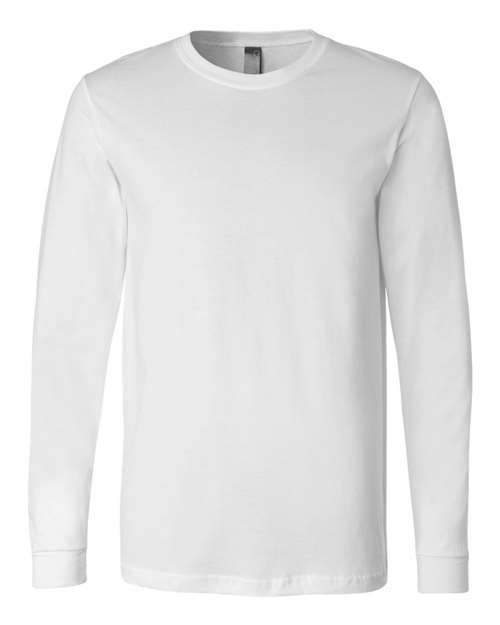 3501 Jersey Long Sleeve Tee - White