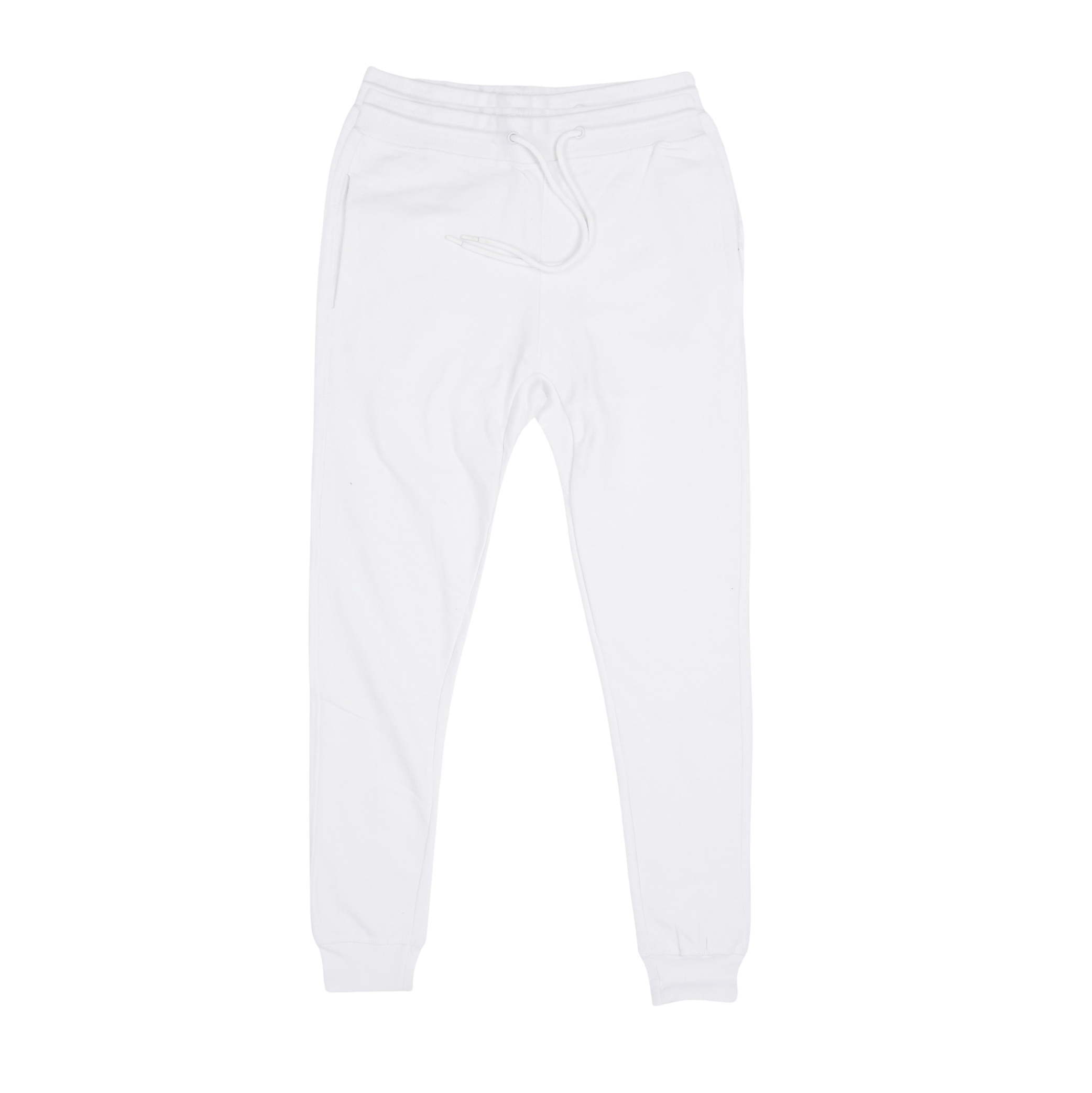 2690 Unisex Fleece Perfect Jogger white