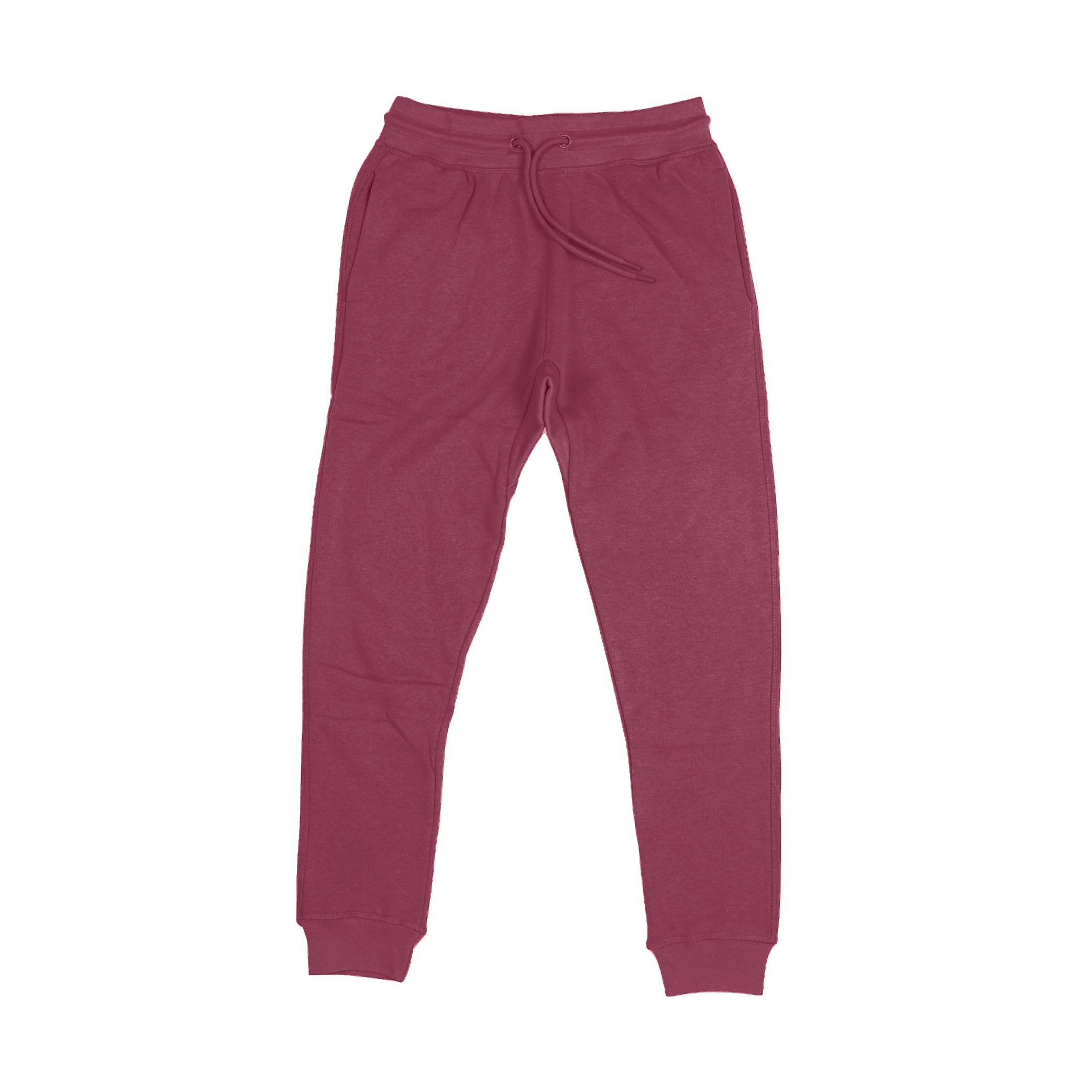 2690 unisex fleece jogger pants maroon