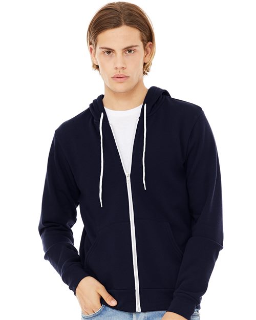 3739 Sponge Fleece Full-Zip Hoodie - Ash