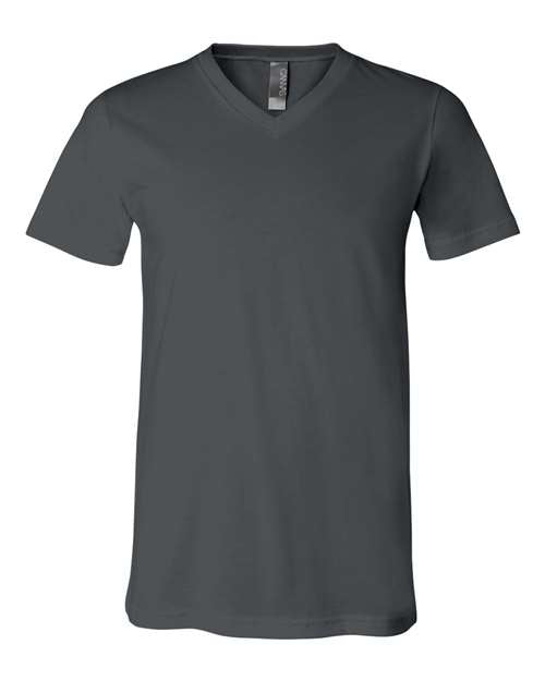 3005 Jersey V-Neck Tee - Asphalt