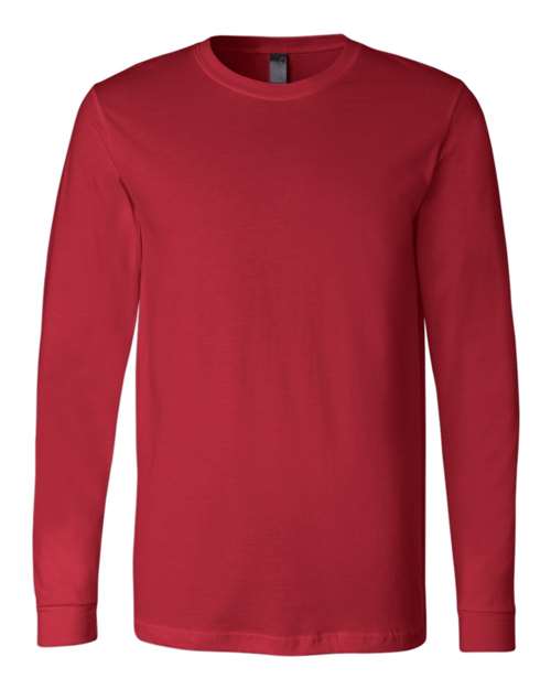 3501 Jersey Long Sleeve Tee - Red