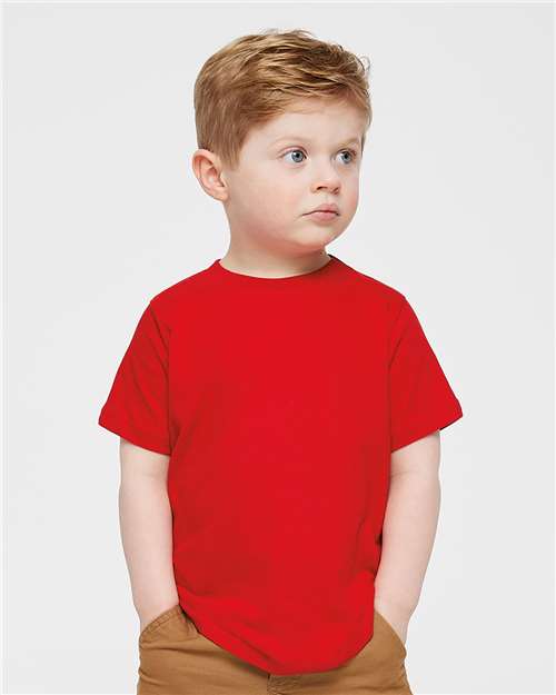 3321 Toddler Fine Jersey Tee - Red