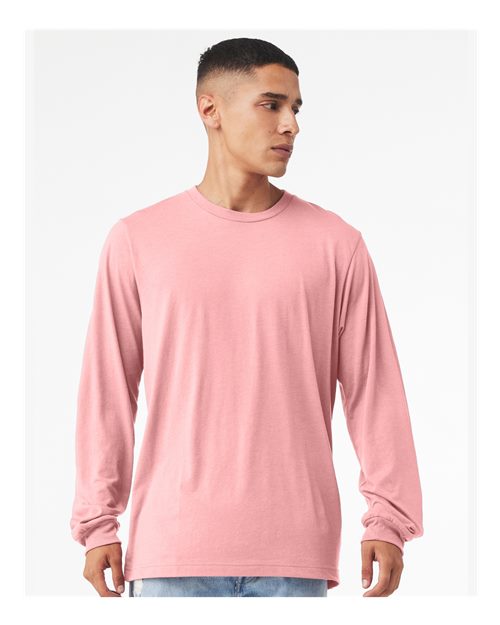 3501 Jersey Long Sleeve Tee - Pink