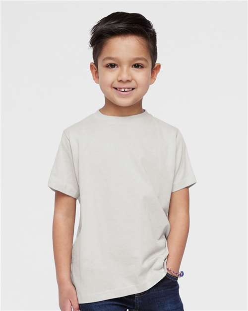 3321 Toddler Fine Jersey Tee - Silver