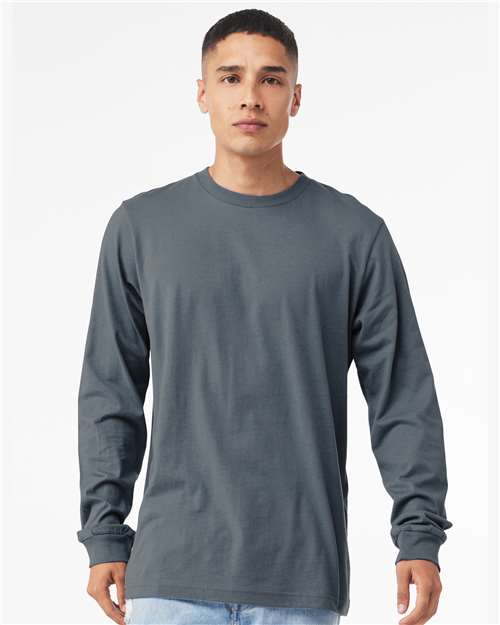 3501 Jersey Long Sleeve Tee - Steel Blue