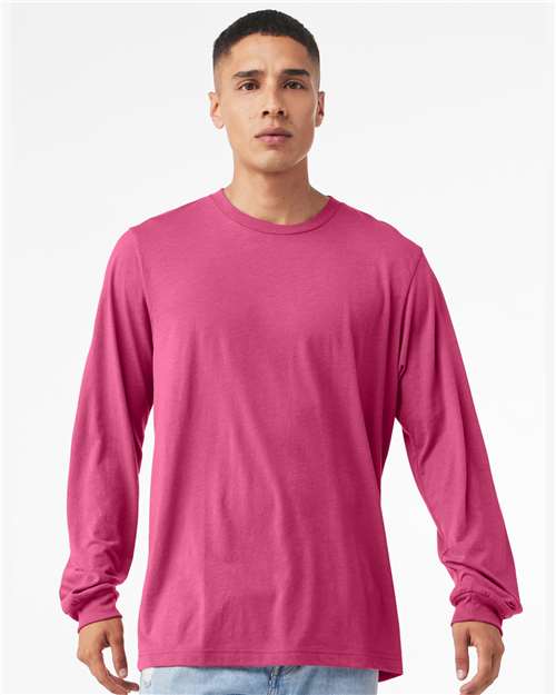 3501 Jersey Long Sleeve Tee - Berry