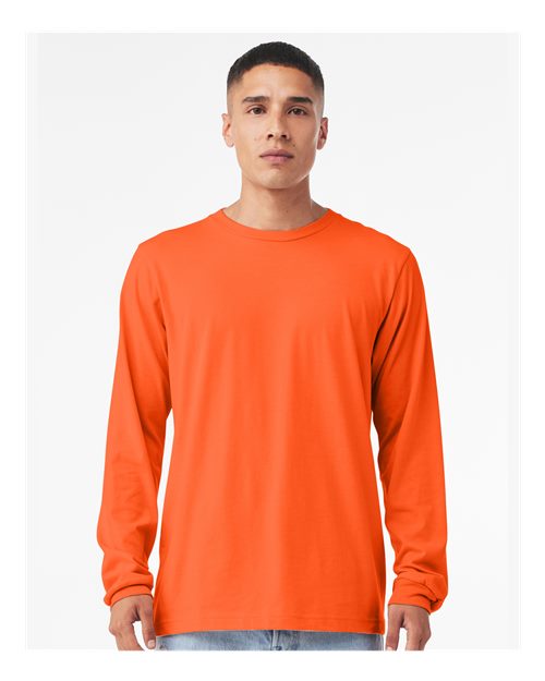 3501 Jersey Long Sleeve Tee - Orange
