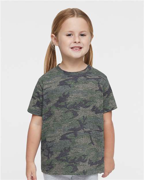 3321 Toddler Fine Jersey Tee - Vintage Camo