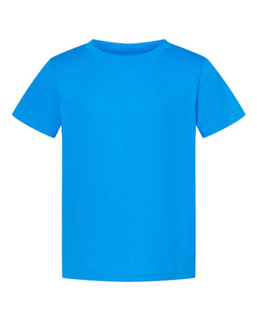 3321 Toddler Fine Jersey Tee - Vintage Turquoise