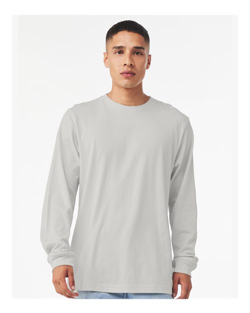 3501 Jersey Long Sleeve Tee - Silver