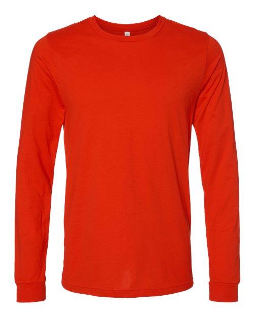 3501 Jersey Long Sleeve Tee - Poppy