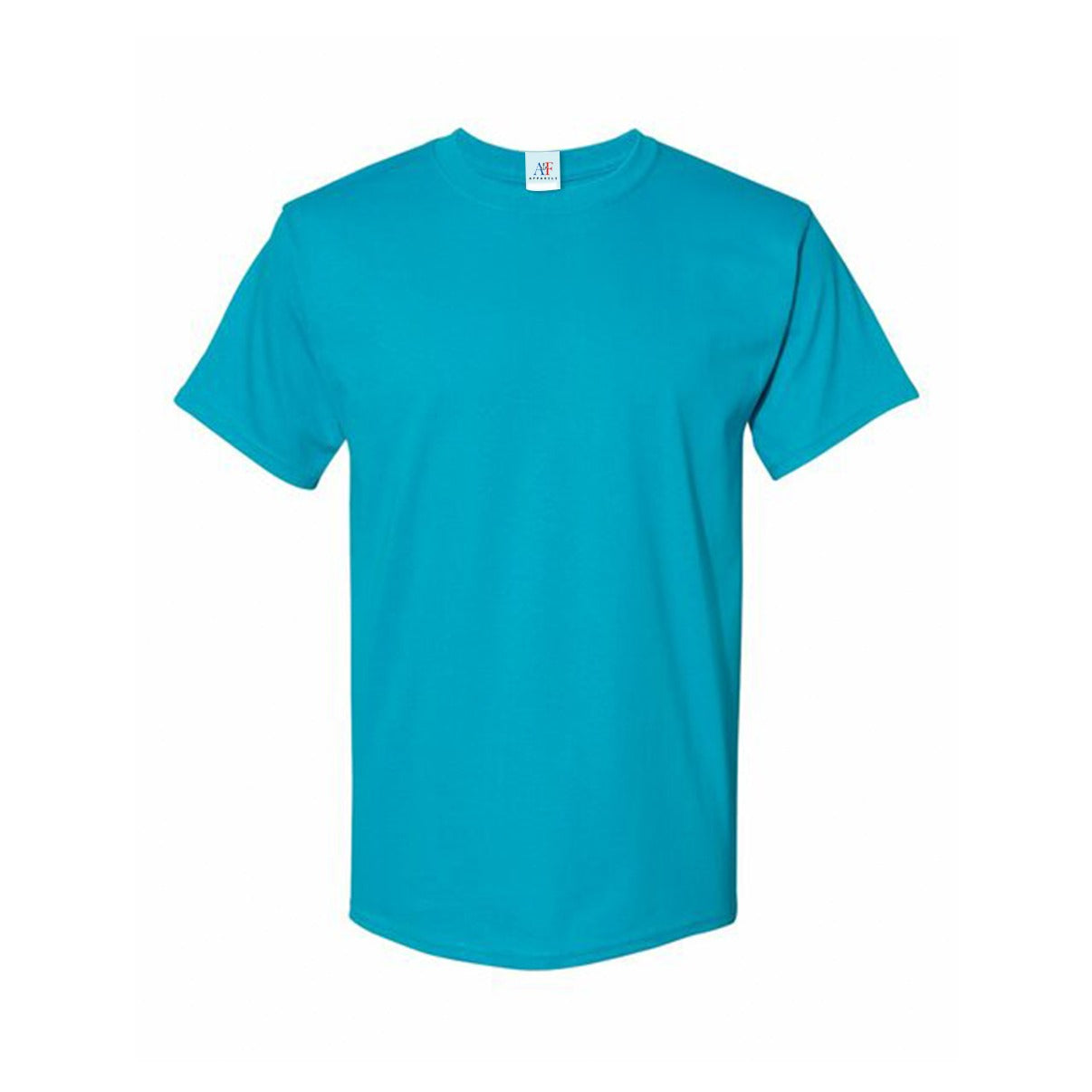 1001 Adult Value Tee 4.3 Oz - Teal Color (Most Popular Printers Tee) - AF APPARELS(USA)